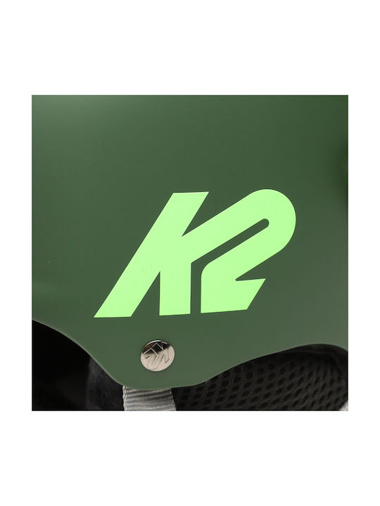 K2 Entity Kid Copii Cască pentru Schi & Snowboard în culoarea Verde