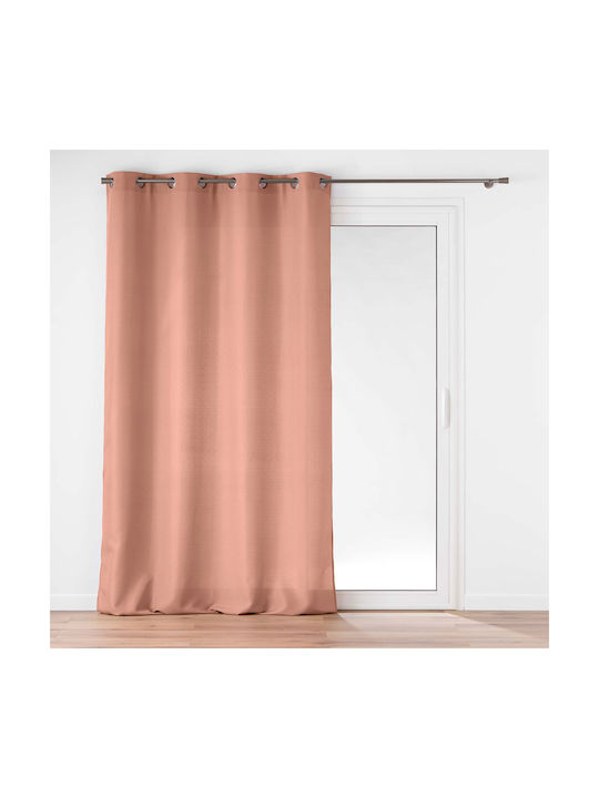 Perdea Cu Capse Soline Roz 140x260cm