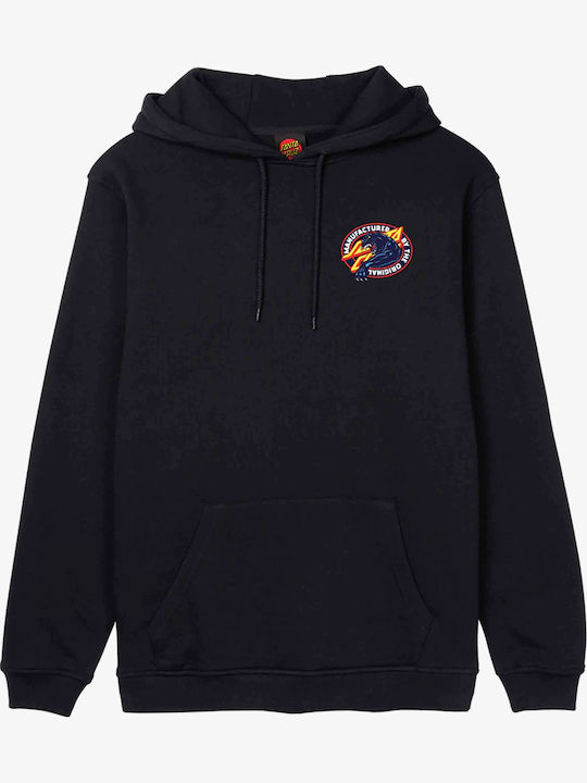 Sweatshirt with Hood Black
