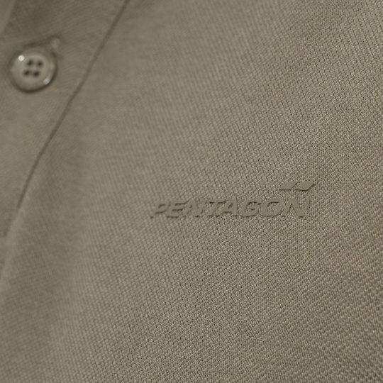 Pentagon Polohemd in Weiß Farbe