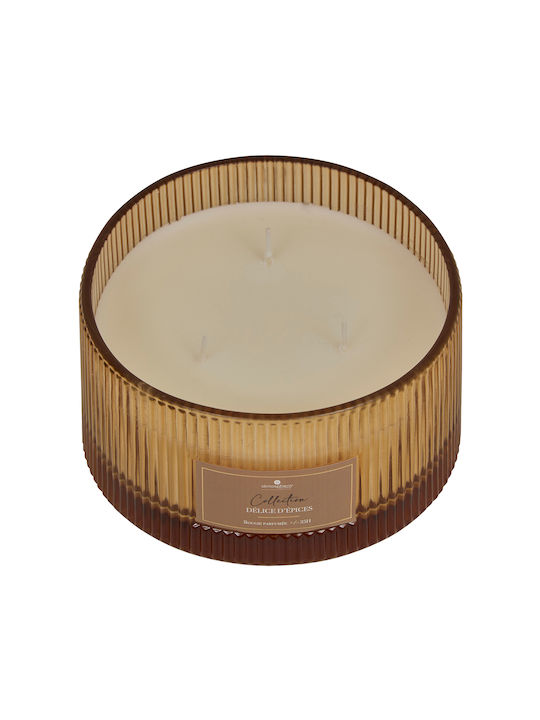 Aromatic Candle Albie In Jar Yellow 635gr