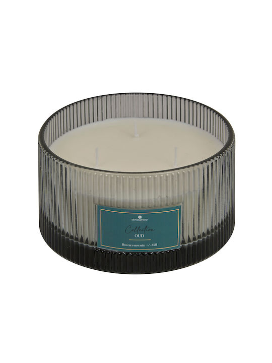 Αρωματικό Κερί σε Βάζο Γκρι 635gr 211727D