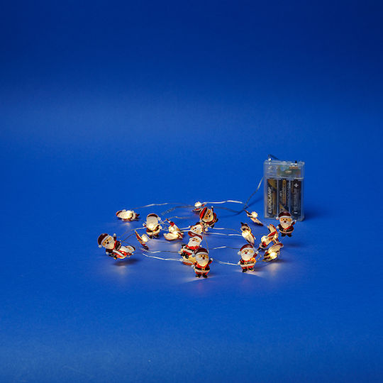 Λαμπάκια LED 2.2μ. Θερμό Λευκό Μπαταρίας σε Σειρά