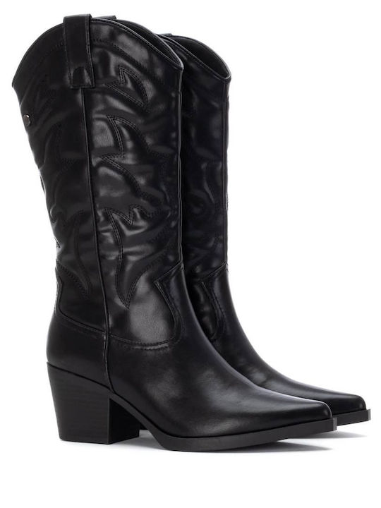 Damenstiefel Cowboy Schwarz