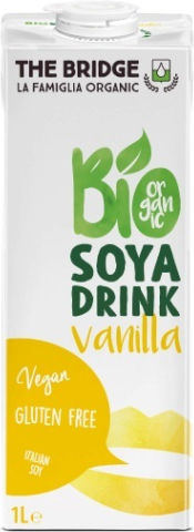 The Bridge Bio-Produkt Sojadrink Vanille Kein Zuckerzusatz 1000ml