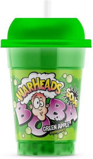 Warheads Boba Sour Green Apple Χγ 400ml