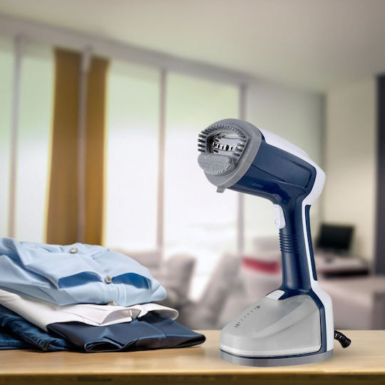 Raf Kleiderdampfer Hand 1200W mit Behälter 350ml Blau