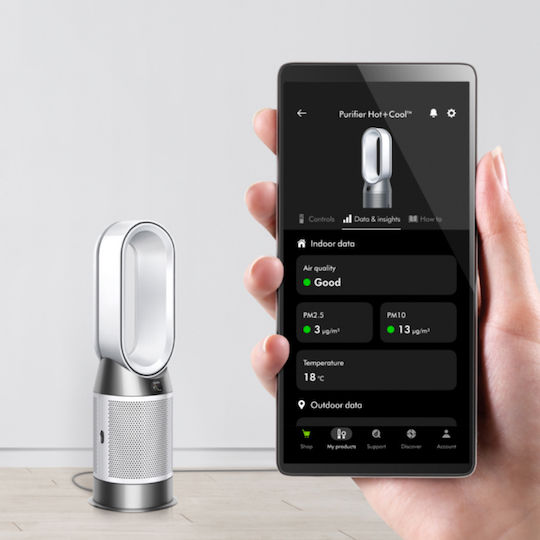 Dyson  hot＋cool Dyson Purifier Hot+Cool Fan Heater (Black/Nickel) | Dyson New Zealand