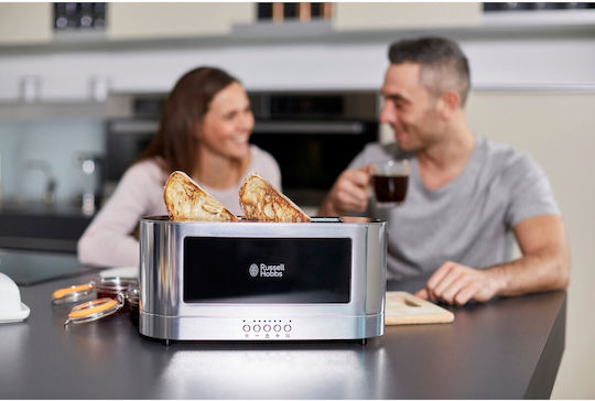 Russell Hobbs Elegance Prăjitor de pâine 2 sloturi 1420W Gri