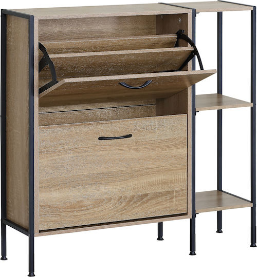 Metall Schuhschrank Alderwyn 88x24x87cm