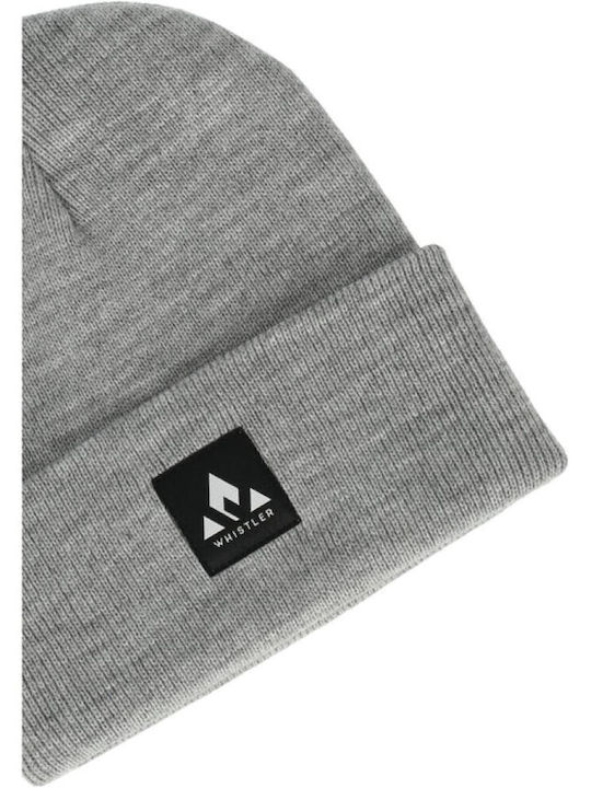 Beanie Unisex Beanie Gestrickt in Gray Farbe