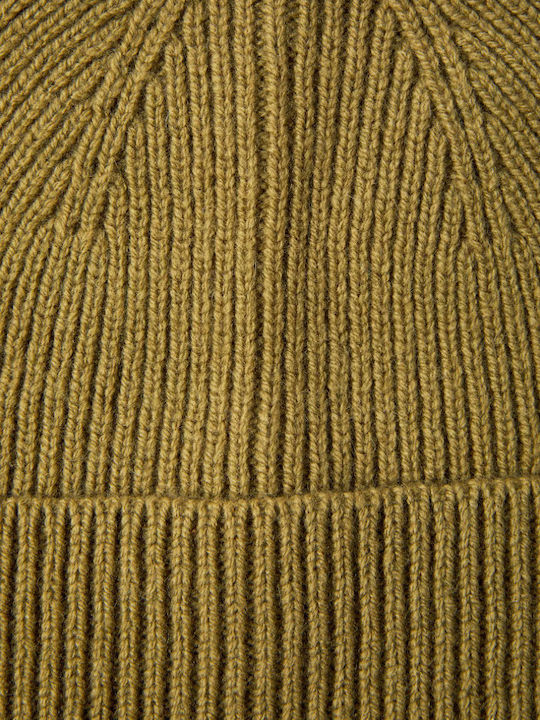 Beanie Männer Beanie Gestrickt in Gelb Farbe