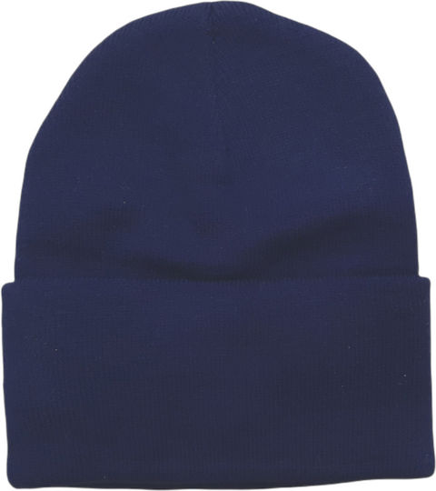 Beanie Unisex Beanie Gestrickt in Schwarz Farbe