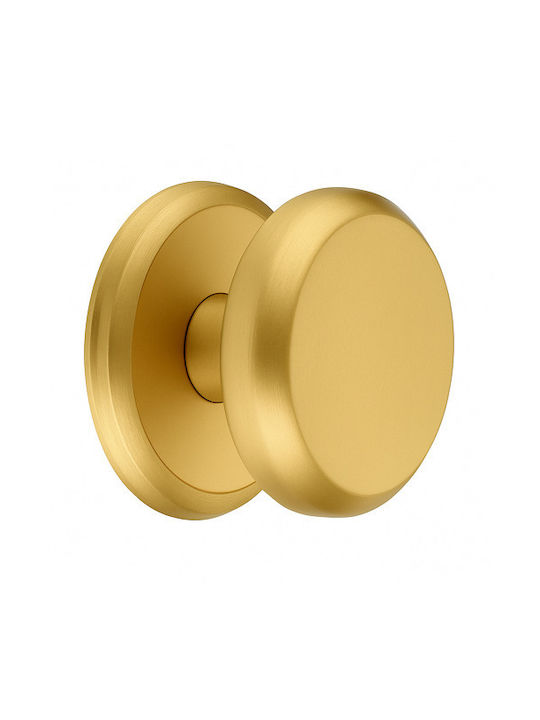 Viobrass Knopf Vordertür Αrt.50 Nickel Matte