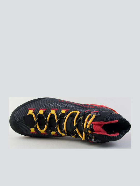 La Sportiva Aequilibrium Hike Ανδρικά Ορειβατικά Μποτάκια Αδιάβροχα με Μεμβράνη Gore-Tex Μαύρα