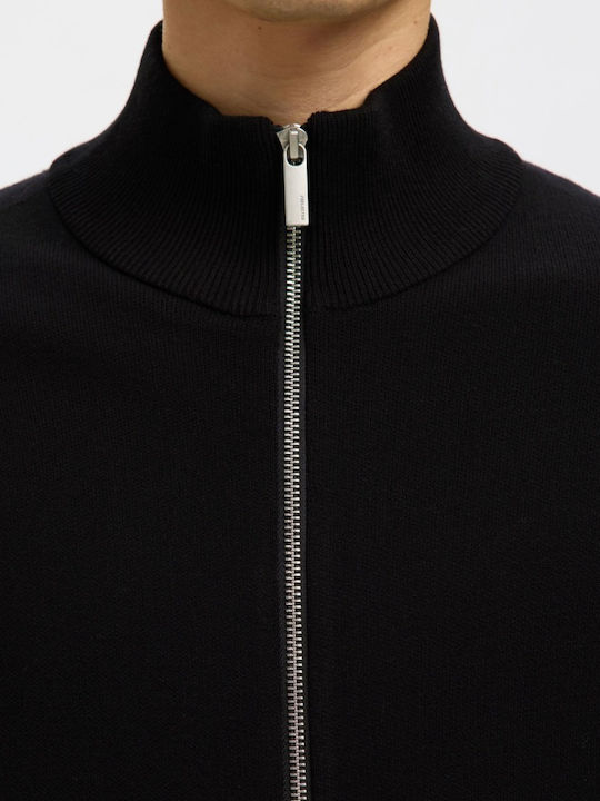 Herren Strickjacke Black (black)