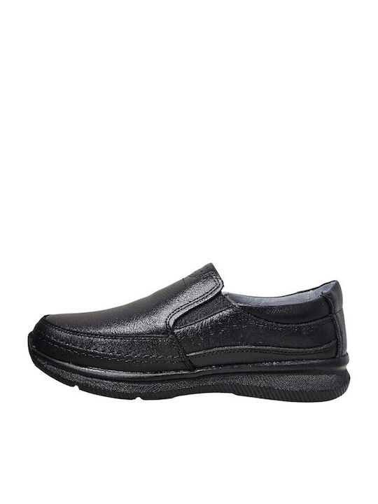 Men's Leather Casual Shoes Black