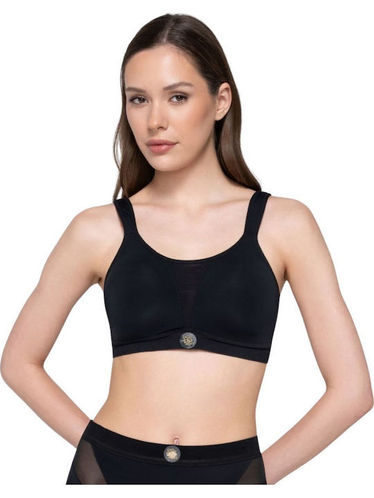 Women's Sports Bra with Light Padding Black