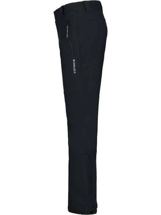 Icepeak 651046542-990 Παιδικό Παντελόνι Σκι & Snowboard Soft Shell Μαύρο