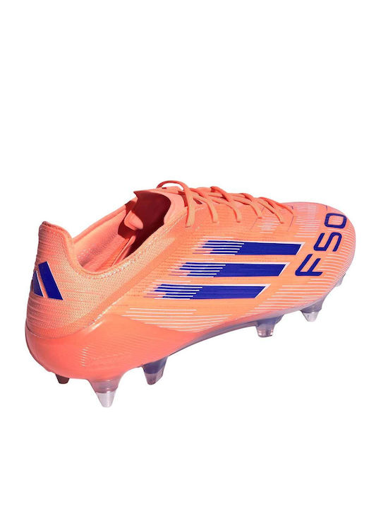 adidas F50 Elite Футболни Обувки с Бутони Оранжеви