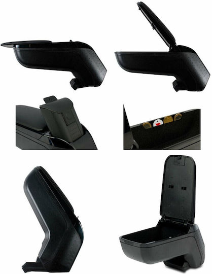 Rati Armster Car PU Armrest for Renault Zoe 2020+ Black