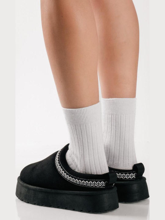 Closed Women's Slippers Black