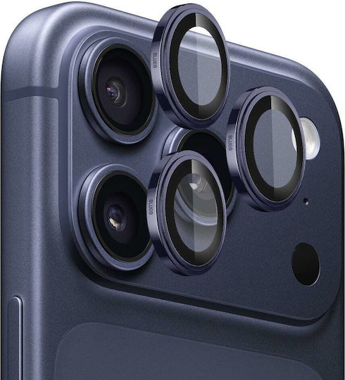 Blueo Lens Glass Protecție Cameră Tempered Glass Blue pentru iPhone 17 Pro, iPhone 17 Pro Max
