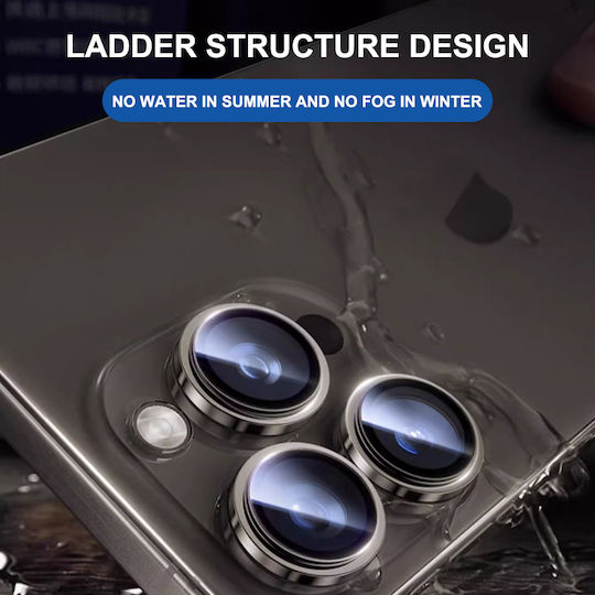 Lito Προστασία Κάμερας Tempered Glass Μωβ για το Iphone 17