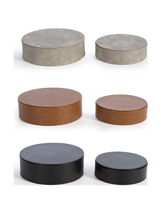 Nef-Nef Homeware Set Dekorative Boxen aus Kunstleder Lethal 2Stück Nef-Nef Homeware Set Dekorative Boxen aus Kunstleder Lethal 2Stück