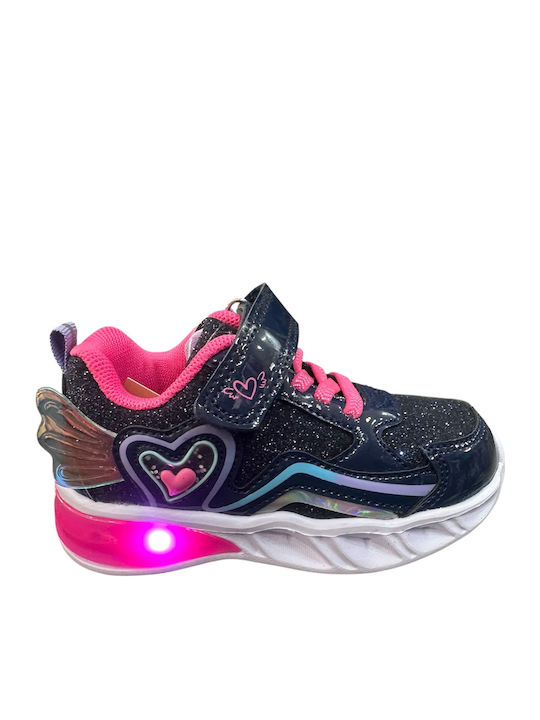 Kinder Sneakers mit Lichtern Mehrfarbig