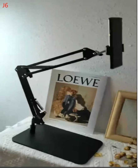 J6 Mobile Stand with Arm in Black color