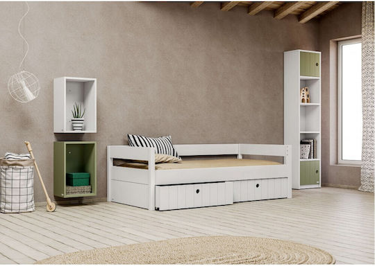 Kiddy Pat pentru Copii - Canapea Single pentru Saltea x