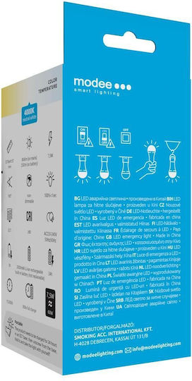Modee Lighting LED-Lampe 7.5W für Fassung E27 Naturweiß 806lm