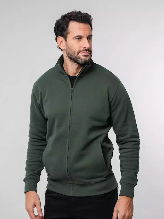 JRC Ανδρική Διαφημιστική Ζακέτα Μακρυμάνικη Grey