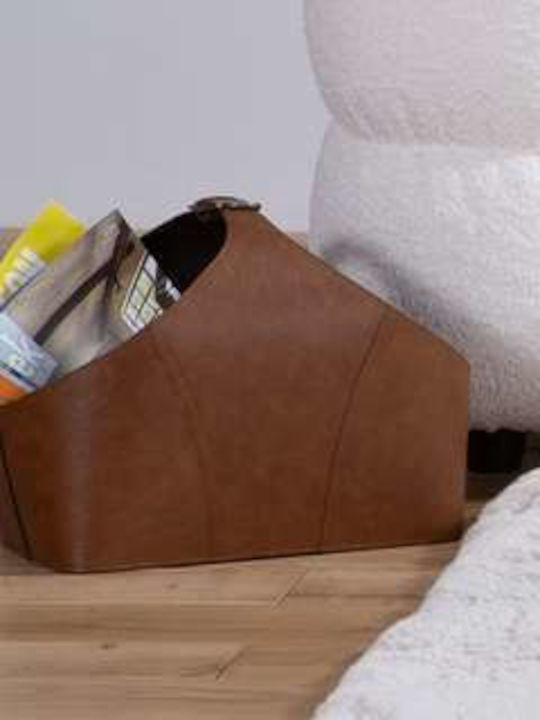 Nef-Nef Homeware Tödliches Grau Künstliches Leder Dekorative Körbe Nef-Nef Homeware Tödliches Grau Künstliches Leder Dekorative Körbe