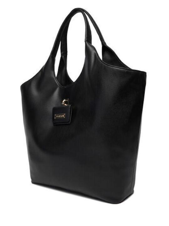 Leather Women's Pouch Shoulder Black