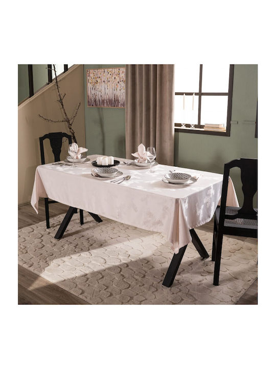 Teoran Tablecloth Marselle Ecru 160x250cm