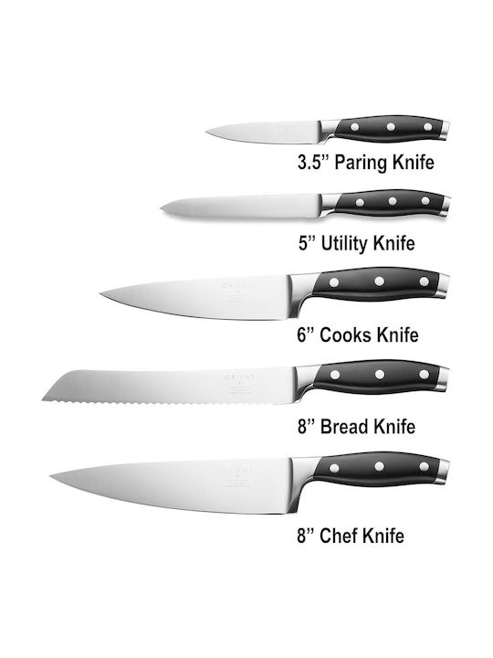 Orient Cuțite Utilizare generală din Oțel Inoxidabil 20cm 5buc