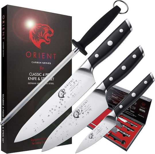 Orient Ножове Комплект от Неръждаема Стомана 3бр