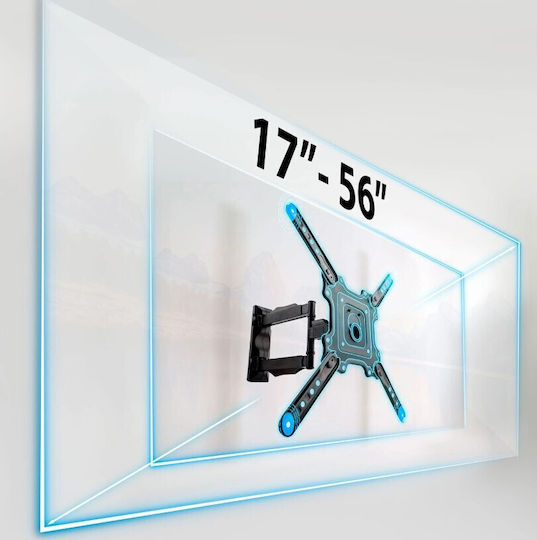 Humberg Wall TV Mount with Arm up to 56" and 35kg