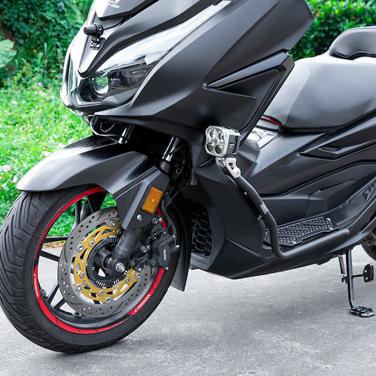 Honda Forza 350 Crash Bar Note Color Electrostatic Spraying Black Sandblasting Electrolysis Silver