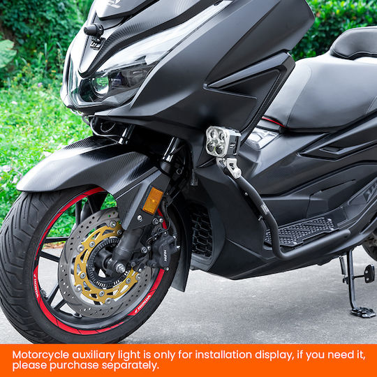 Honda Forza 350 Crash Bar Note Color Electrostatic Spraying Black Sandblasting Electrolysis Silver