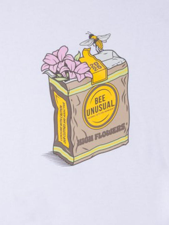 Hanorace Bărbați High Flowers Hanorac Lucent Alb