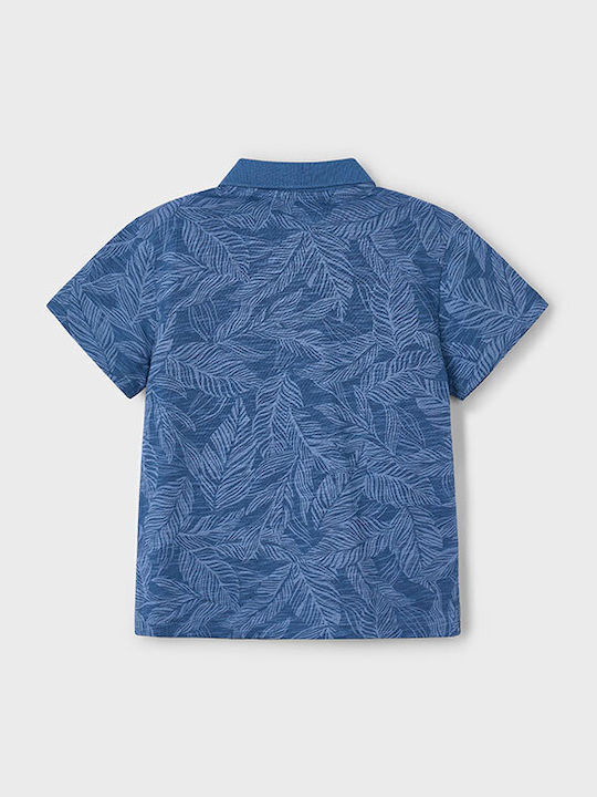 Kids' Polo Short Sleeve Sea Blue