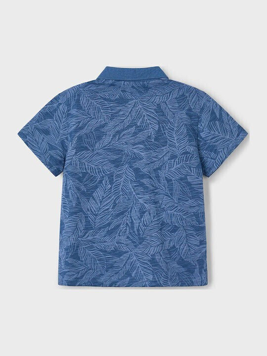 Kids' Polo Short Sleeve Sea Blue