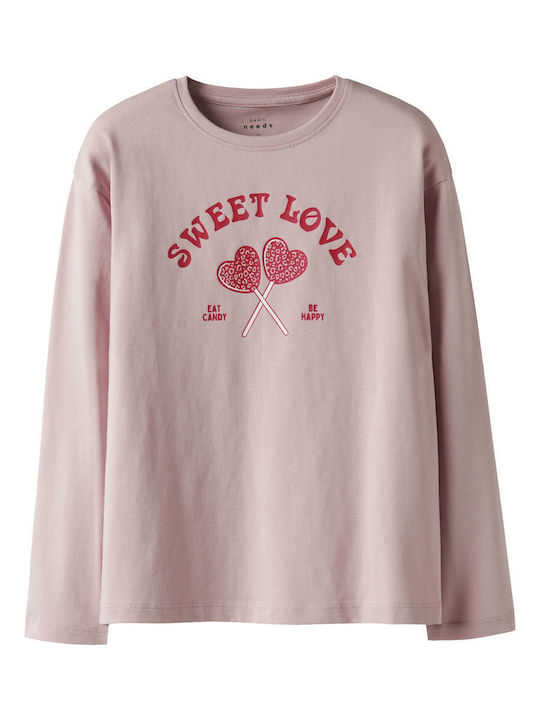 Kids' Shirt Long Sleeve Mauve Orchid