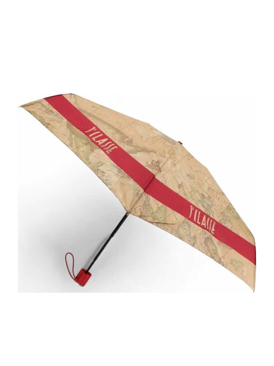 Alviero Martini 1a Classe Umbrella Compact Red