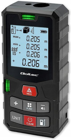 Qoltec Laser Distance Meter 50687 with Range up to 120m
