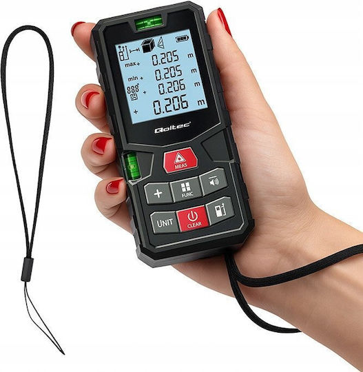 Qoltec Laser Distance Meter 50687 with Range up to 120m