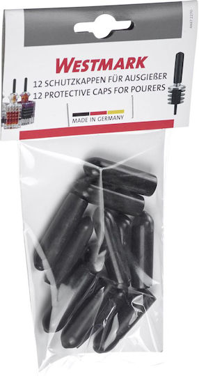 Westmark Set 12 Plastice Capace de Flux pentru Sticle Capace